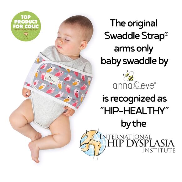 NWT Anna & Eve Unisex Infants LS-0004 Swaddle Strap Grey-Size L - Picture 5 of 7